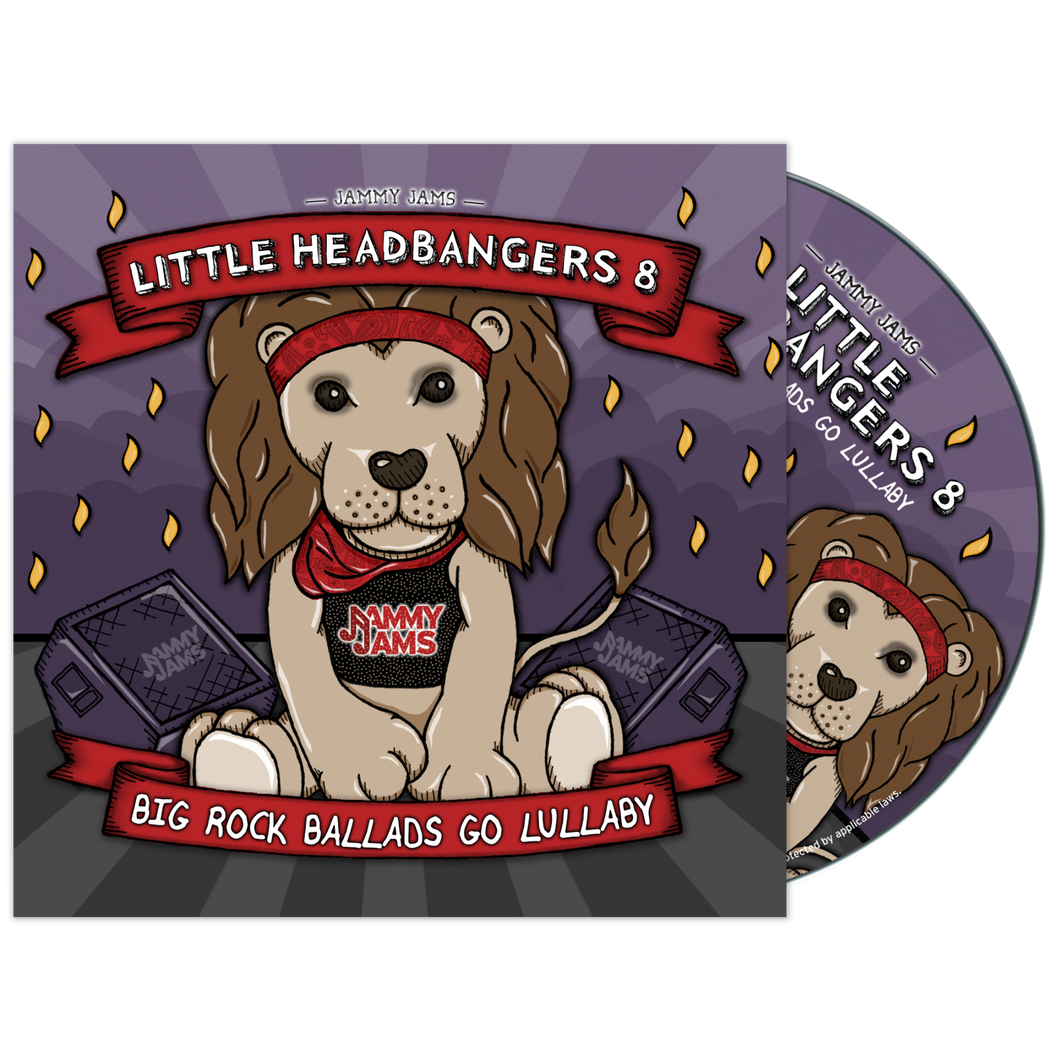 Little Headbangers 8: Big Rock Ballads Go Lullaby