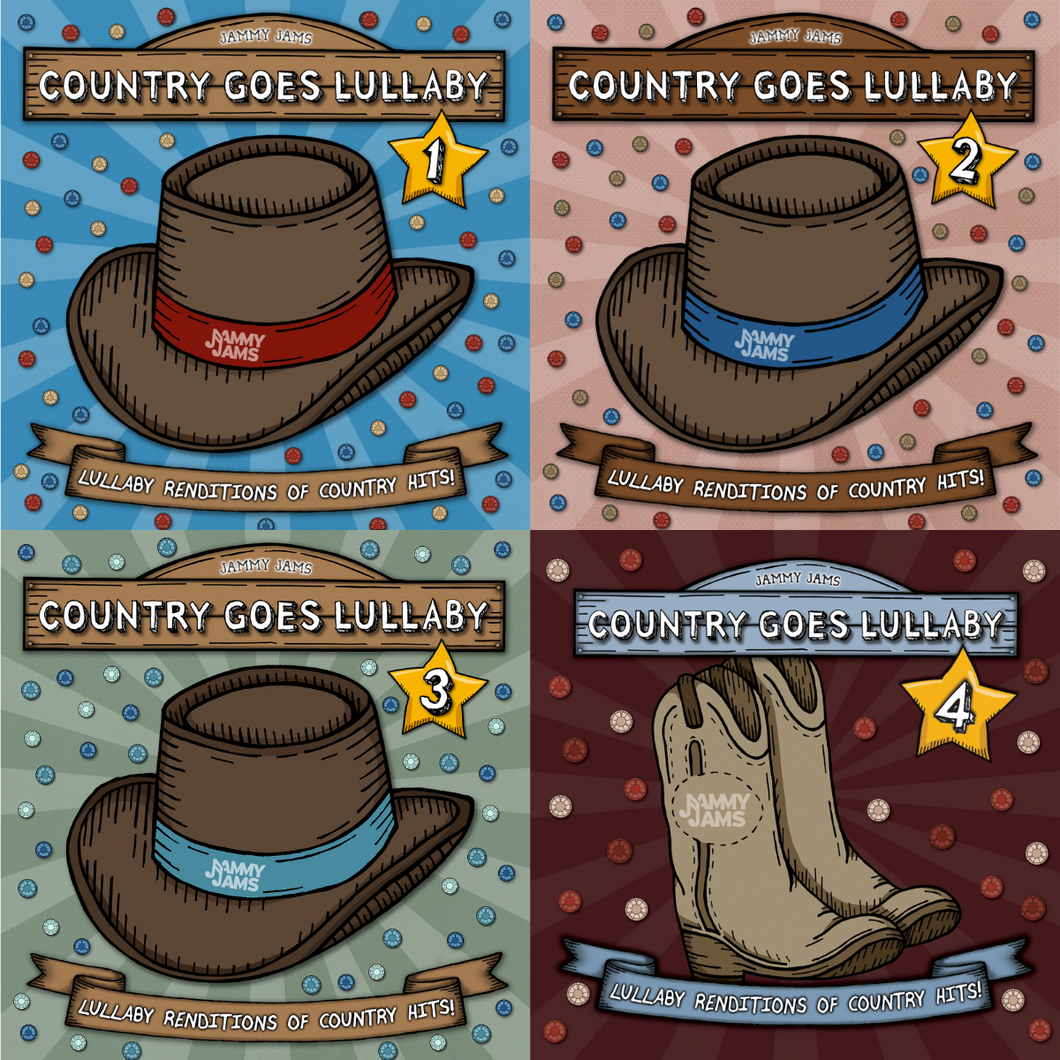 Country Goes Lullaby - The Collection Vol. 1 - Vol. 4